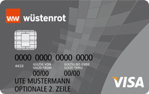 Wüstenrot BankKreditkarte - Kartenmotiv