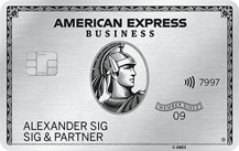 American Express Business Platinum Card  - Kartenmotiv