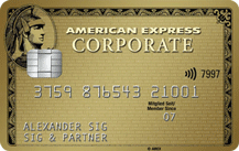 American Express Corporate Card Gold im Test American Express Corporate Card Gold im Test