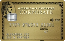 American Express Corporate Gold Card Logo