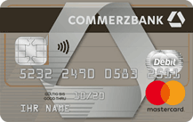 Commerzbank MasterCard Debit - Kartenmotiv