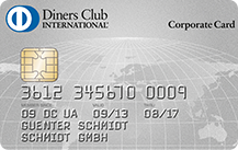 Diners Club Corporate Card - Kartenmotiv