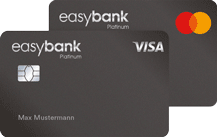 easybank Platinum Double Platinum Double - Kartenmotiv