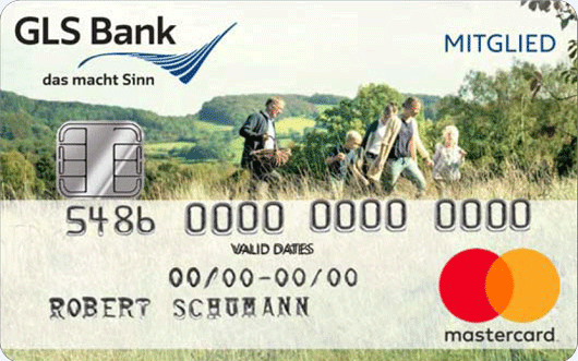 GLS Bank MasterCard - Kartenmotiv