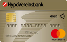 HypoVereinsbank Mastercard Gold für Firmenkunden - Kartenmotiv