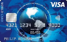 ICS Visa World Card Logo