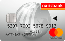 norisbank MasterCard direkt (ohne Bonität) - Kartenmotiv