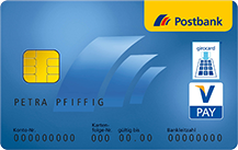 Postbank Giro start direkt mit PrePaid Kreditkarte