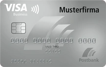 Postbank VISA Business Card Classic Logo