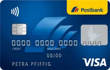 Postbank VISA Card Prepaid Logo