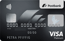 Postbank Visa Card Platinum  - Kartenmotiv