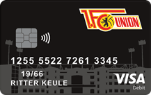 1. FC Union Berlin Die eiserne Karte - Kartenmotiv